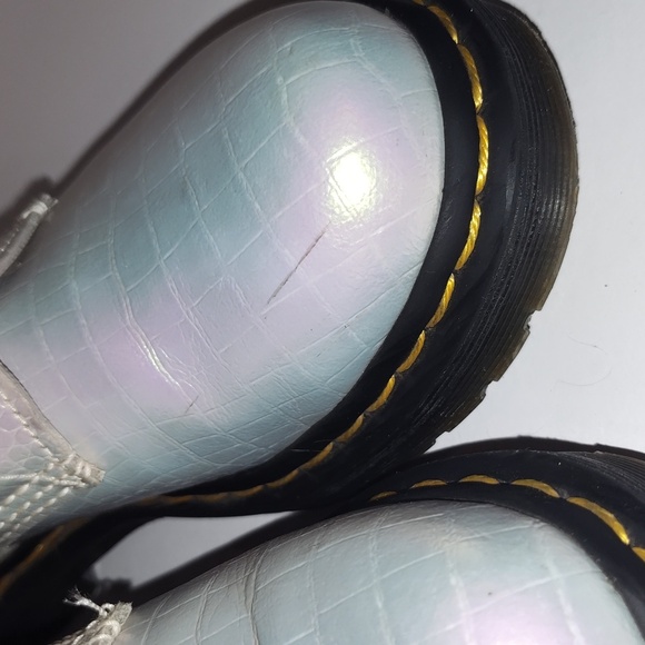 Dr Marten 1460 boot in Iridescent Croc Size 8 - Picture 4 of 10